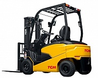 Вилочные погрузчики TCM. Электрические 4-х опорные. Грузоподъемность 1.5-1.8т