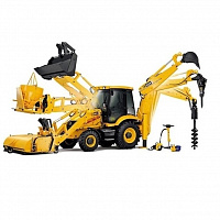 Навесное оборудование для экскаваторов-погрузчиков
