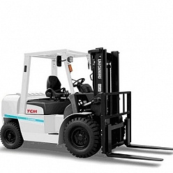 Вилочные погрузчики TCM. Бензиновые. Грузоподъемность 3.0-3.5т