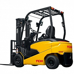 Вилочные погрузчики TCM. Электрические 4-х опорные. Грузоподъемность 2.0-2.5т