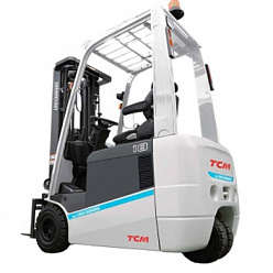 Вилочные погрузчики TCM. Электрические 3-х опорные. Грузоподъемность 1.3-1.8т